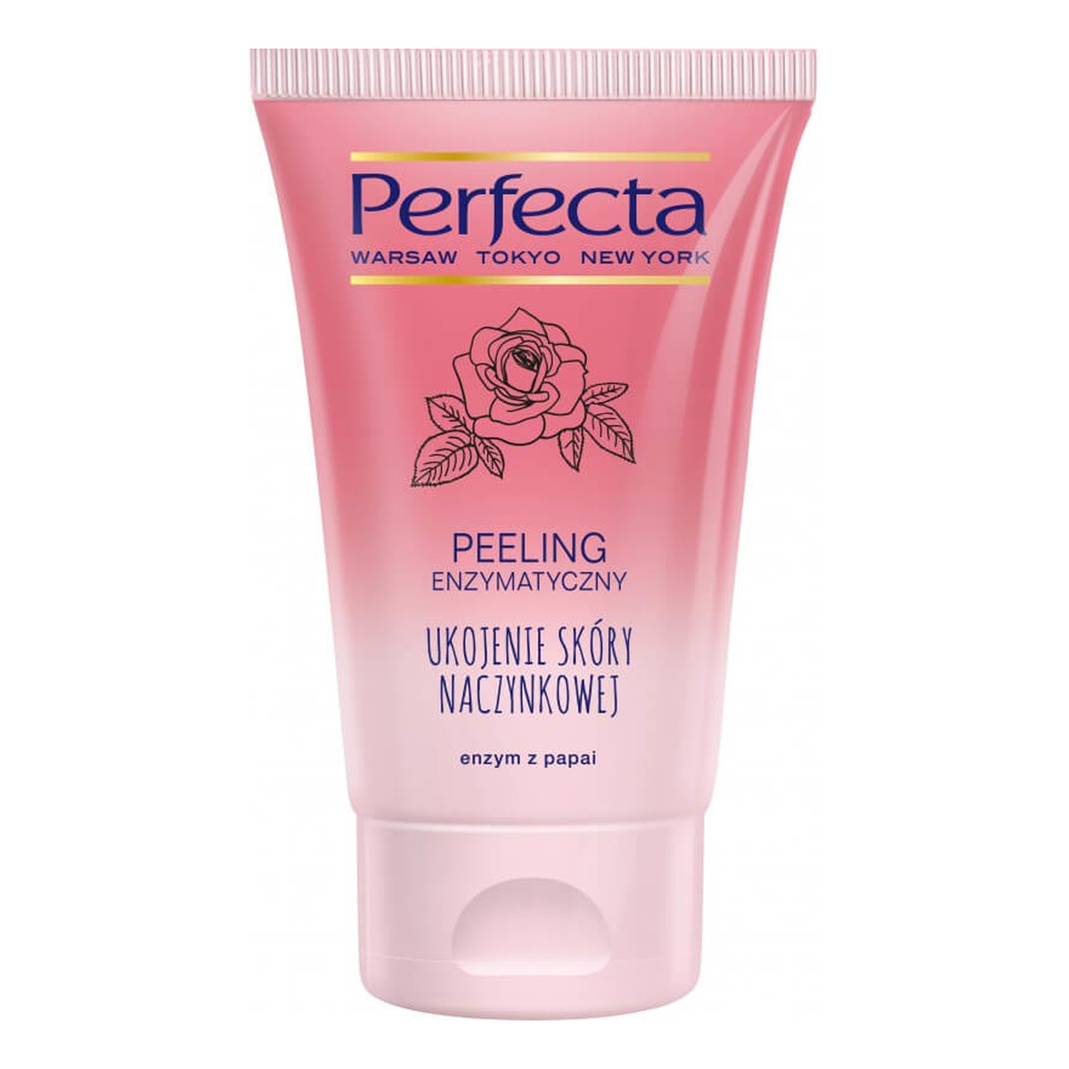 Perfecta PEELING ENZYMATYCZNY do twarzy Ukojenie skóry naczynkowej 120ml