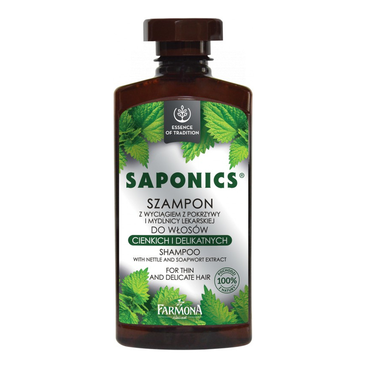 Farmona Saponics Szampon do włosów cienkich i delikatnych 330ml