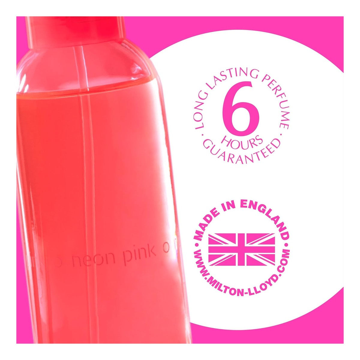 Milton Lloyd Colour Me Neon Pink woda perfumowana dla kobiet 90ml