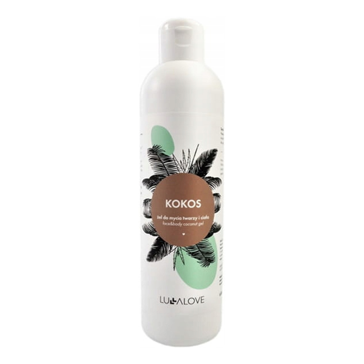 Lullalove Kokosowy Żel Do Mycia Twarzy I Ciała 250ml