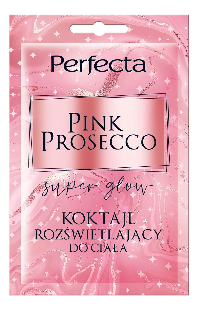Koktajl rozświetlający do ciała Pink Prosecco
