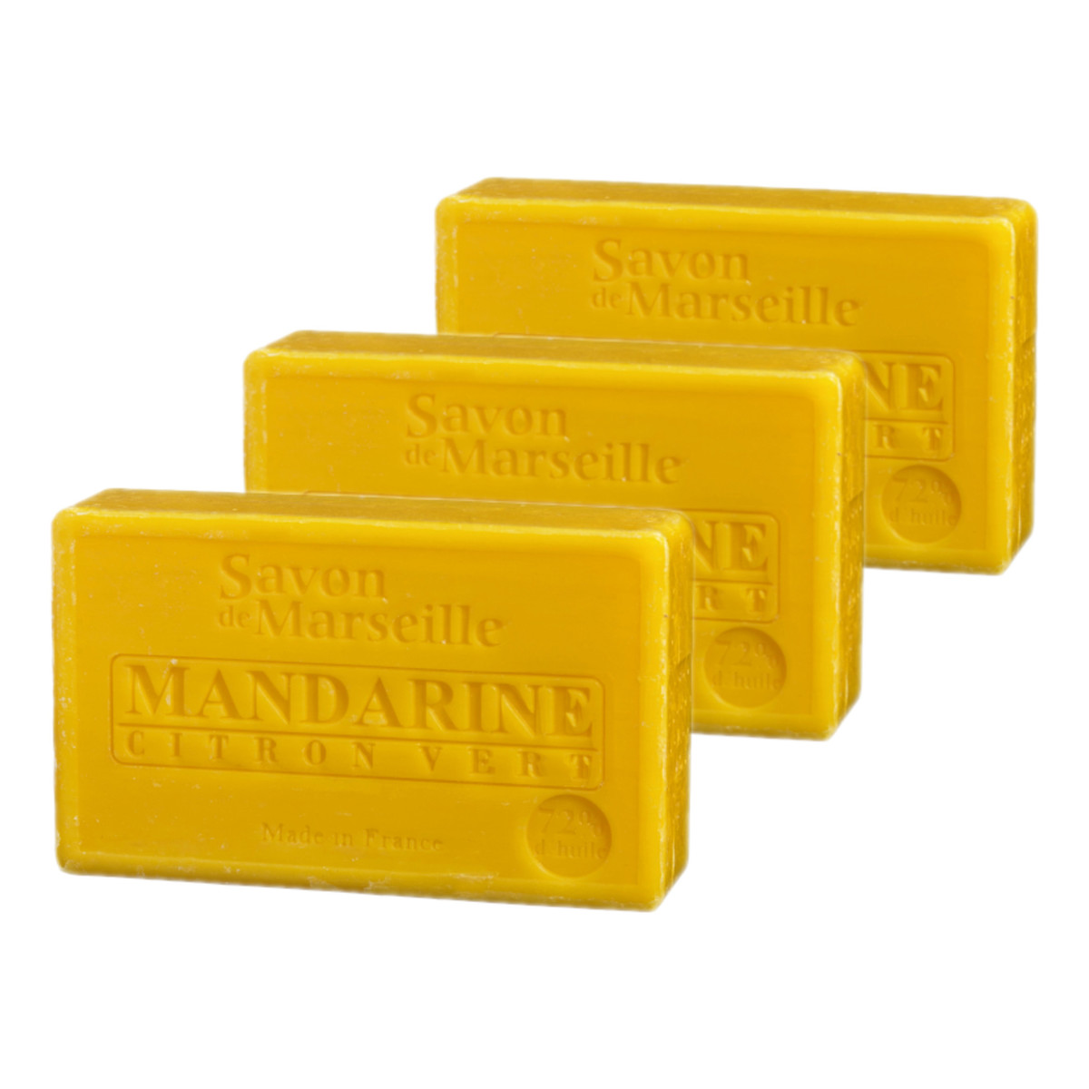 Le Chatelard 1802 Mydło Marsylskie Mandarynka Limonka 3x100g