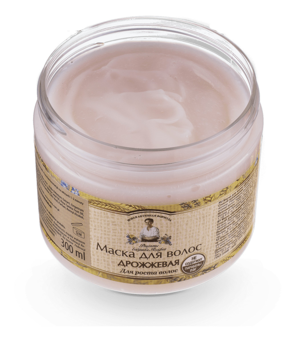 Maska Do Włosów Drożdżowa Pobudzenie Wzrostu