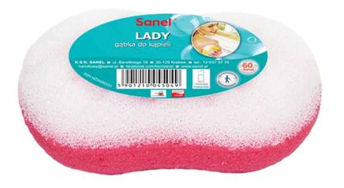 GĄBKA DO KĄPIELI LADY MOTYL