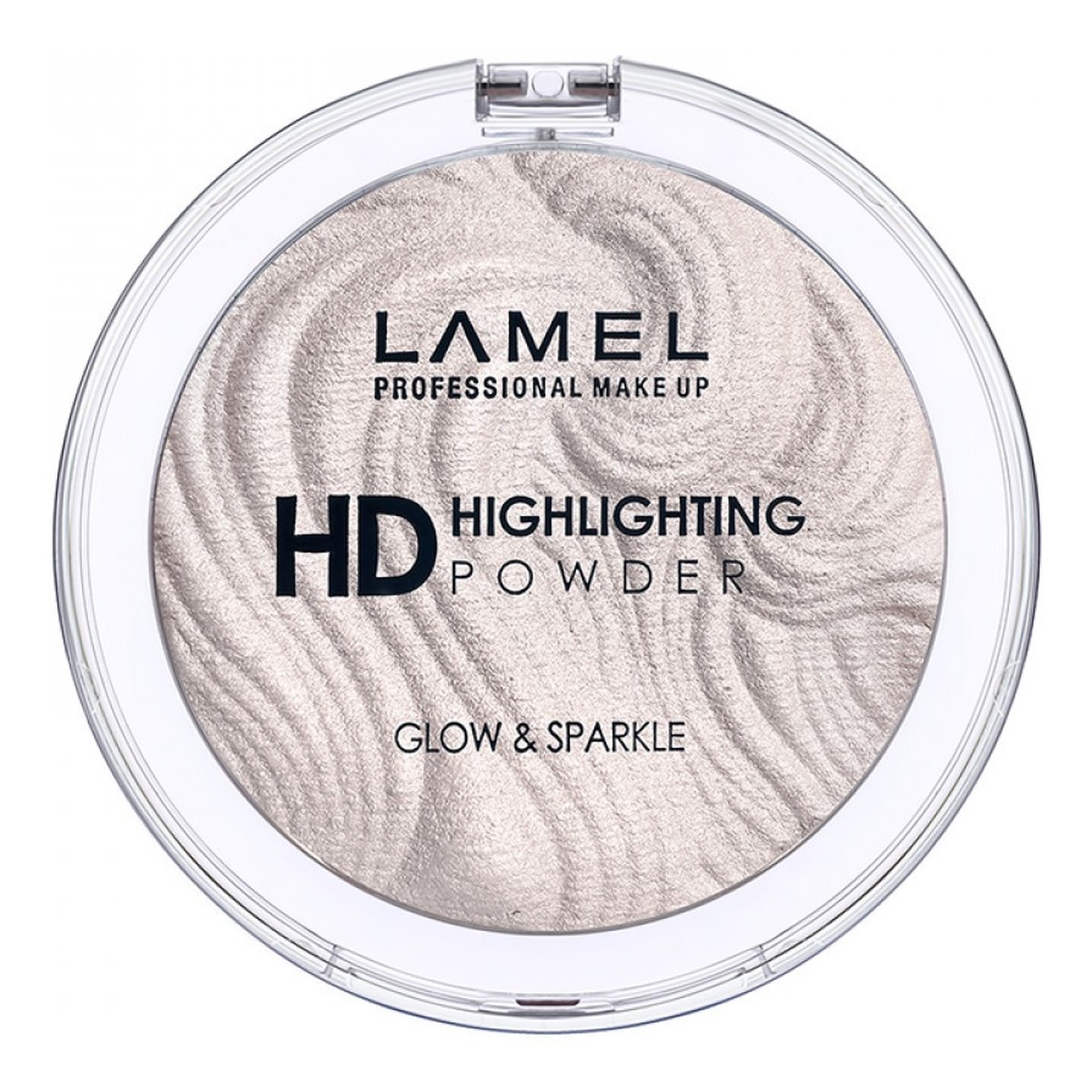 Lamel Insta Puder rozświetlający do twarzy HD Highlihting Glow & Sparkle 12g