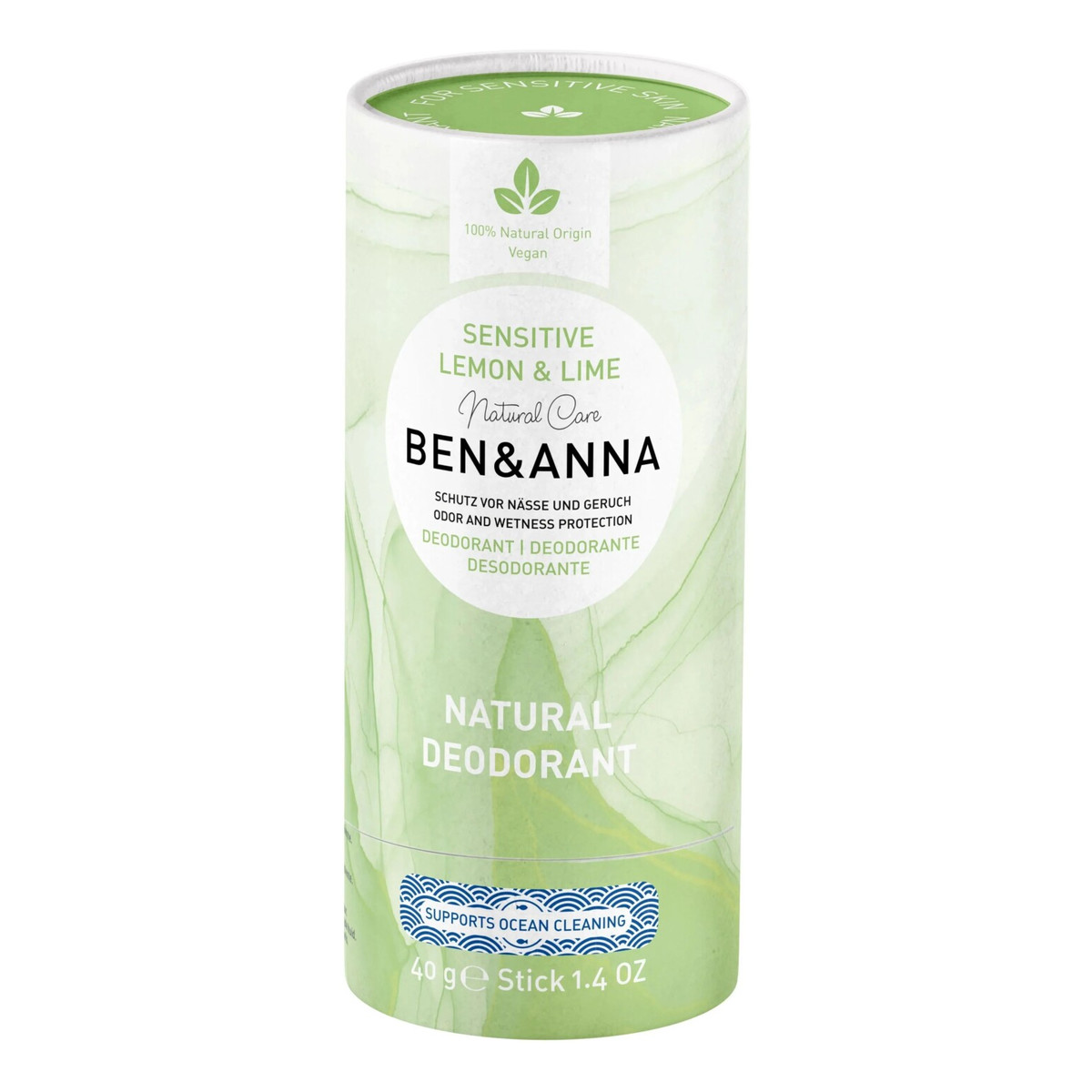 Ben&Anna Dezodorant w sztyfcie bez sody 40g