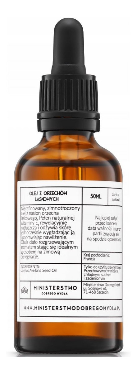 Olej z orzechów laskowych