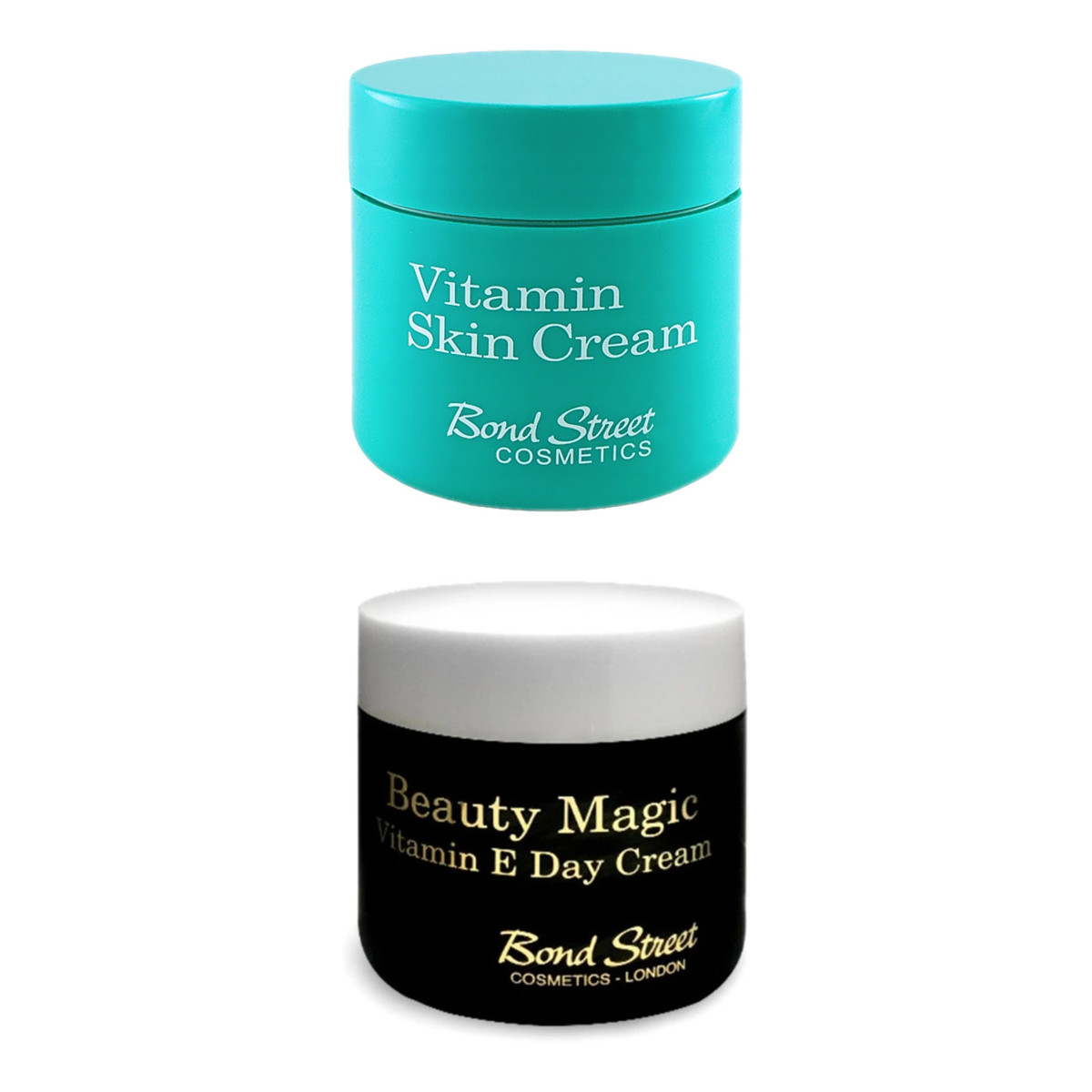 Bond Street Vitamin Skin Cream Zestaw Kremów Witaminowych Na Dzień i Na Noc 2szt. Yardley