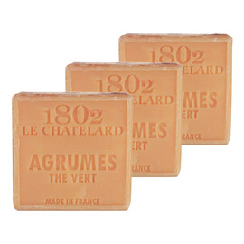 Mydło marsylskie Zielona herbata 3x100g