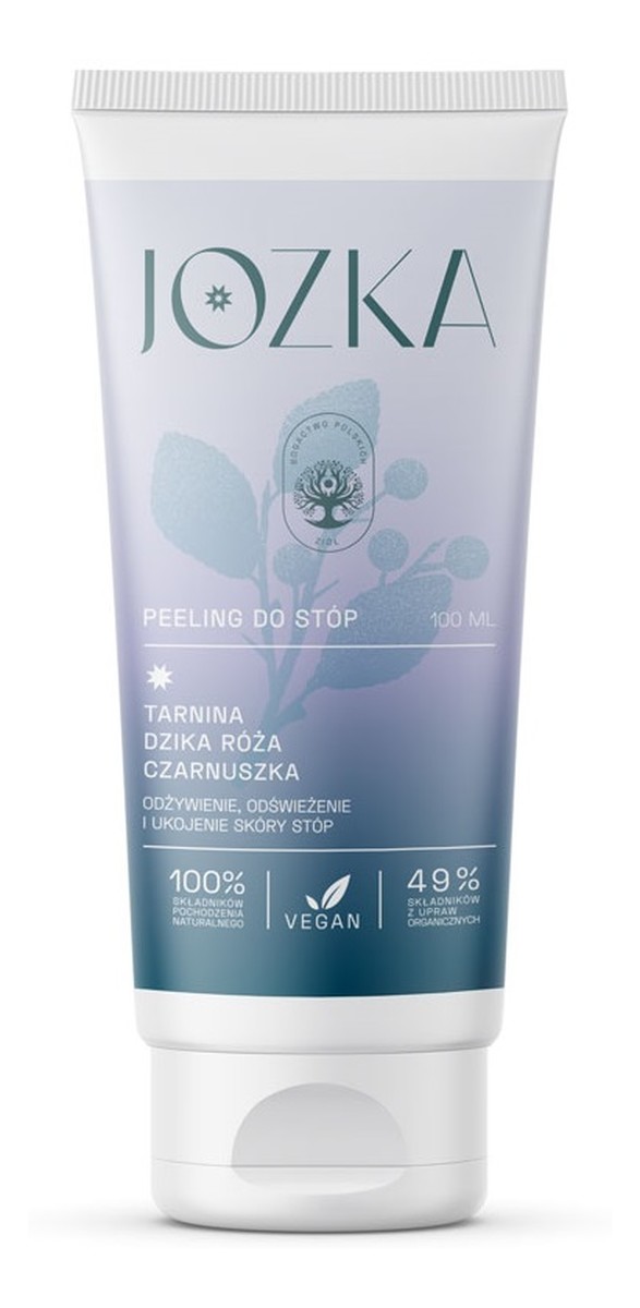 Peeling do stóp tarnina dzika róża czarnuszka