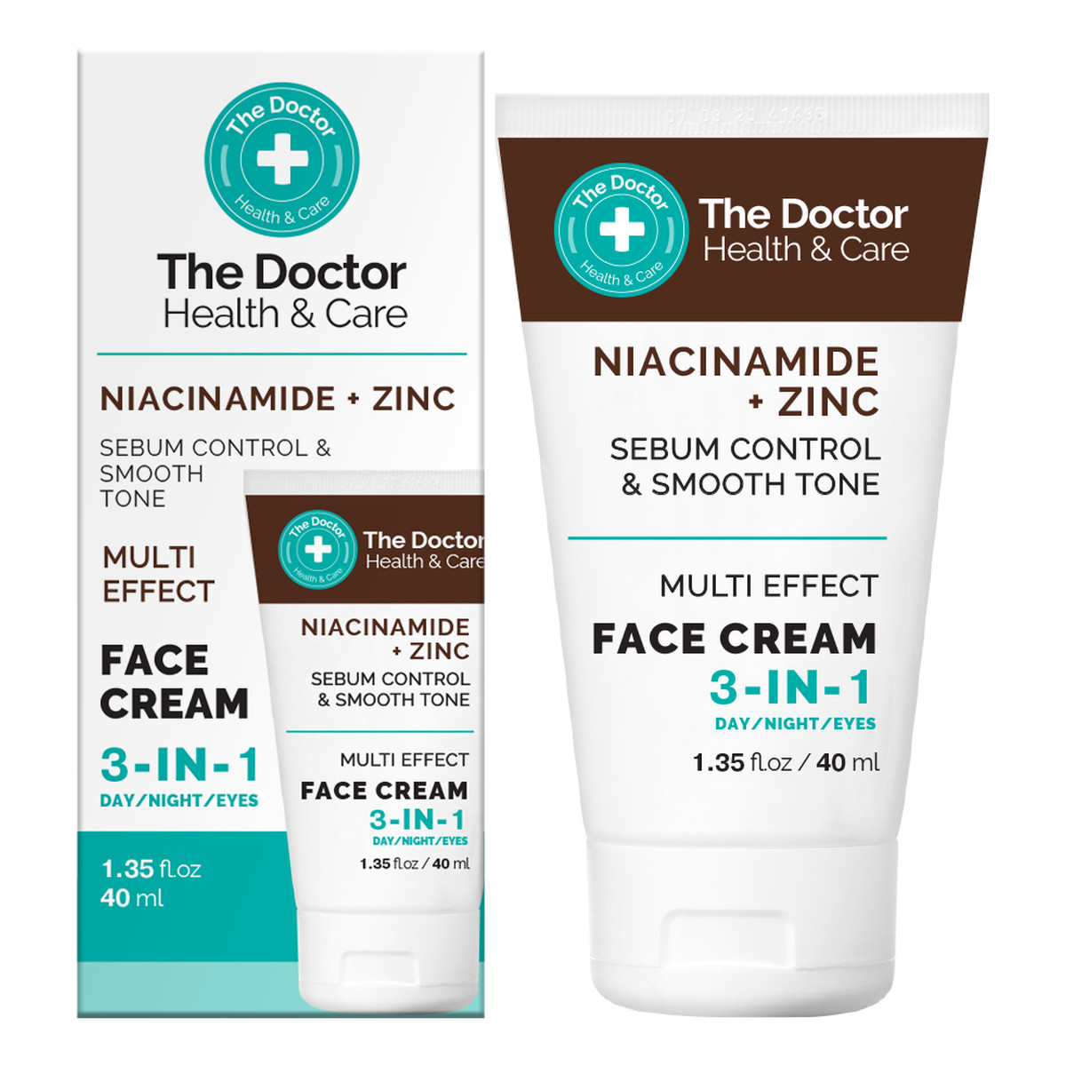 The Doctor Krem do twarzy Niacynamid + cynk 3w1 40ml