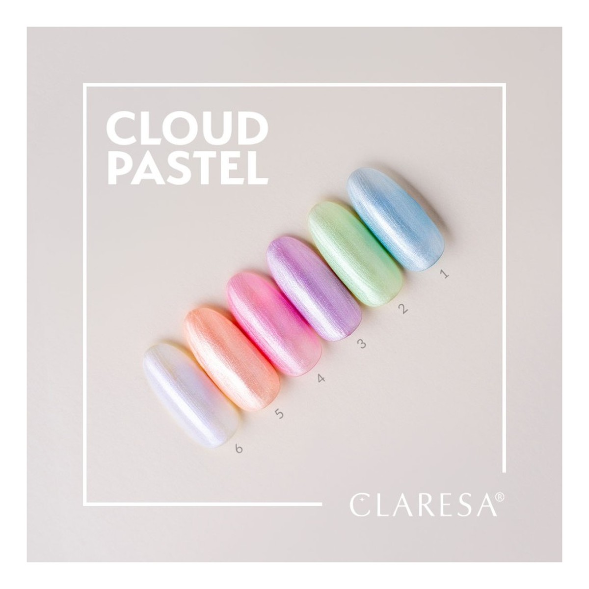 Claresa Cloud Pastel Lakier Hybrydowy 5g