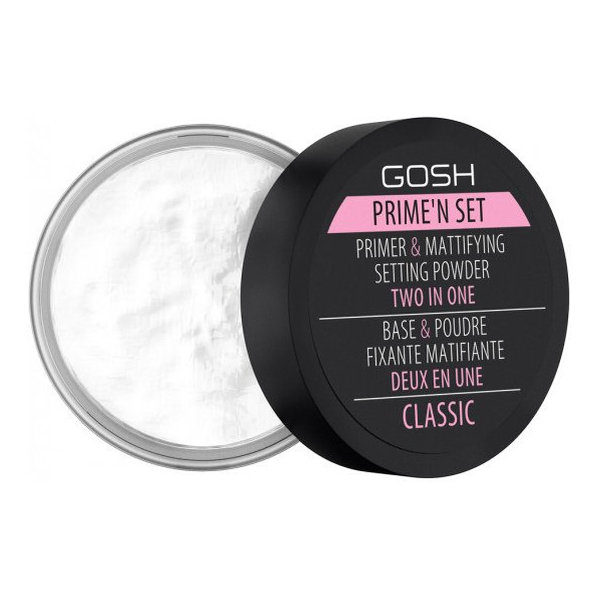 Gosh Prime'n Set Powder utrwalająco-matujący puder/baza 2w1 Classic 7g