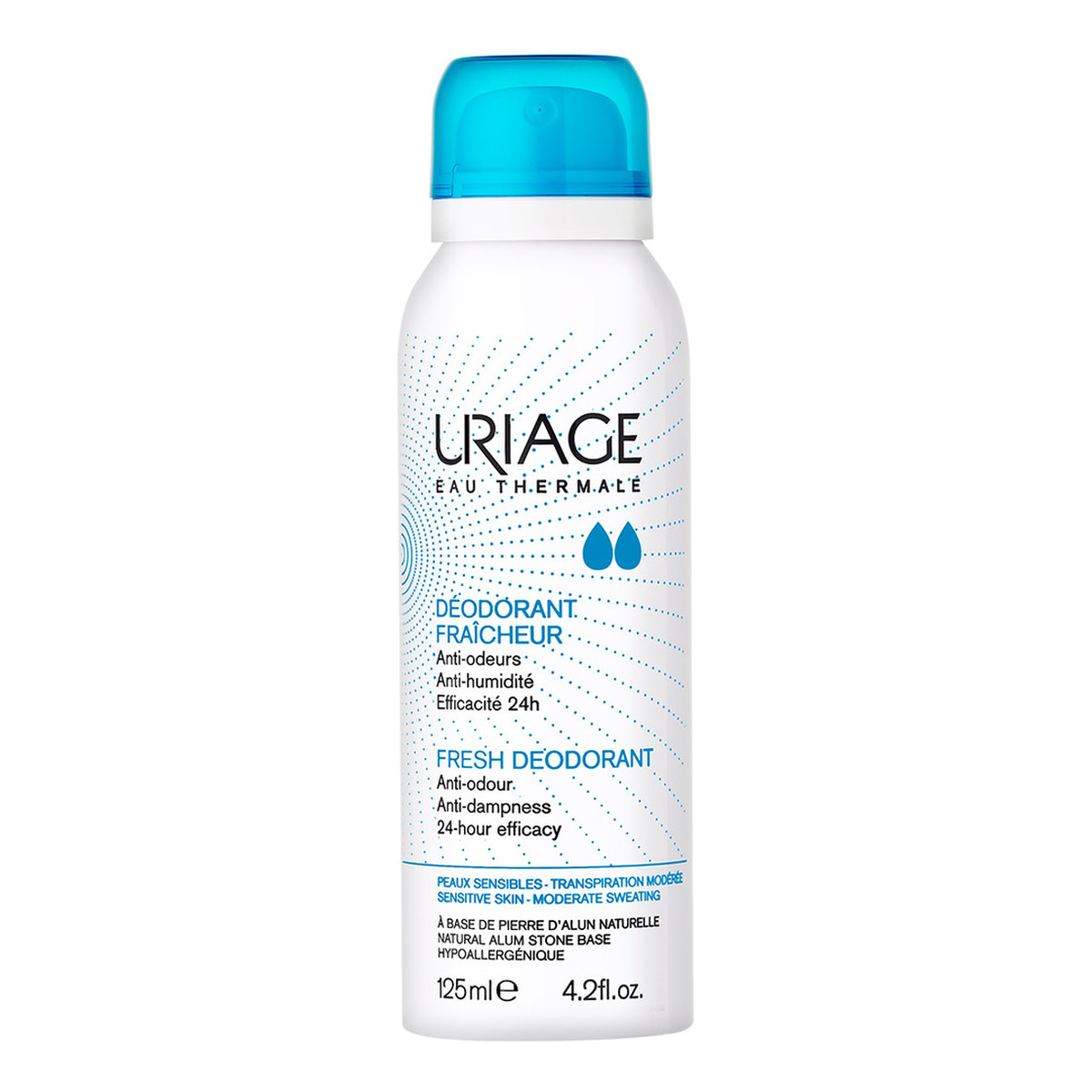 Uriage Eau Thermale Fresh Deodorant odświeżający dezodorant w spray'u 125ml