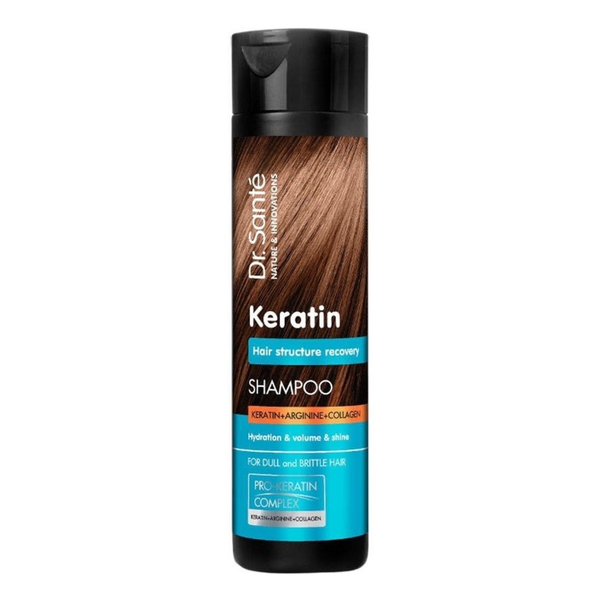 Dr. Sante Keratin Szampon Do Włosów Matowych i Łamliwych 250ml