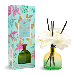 Flower bouquet patyczki zapachowe biała herbata róże