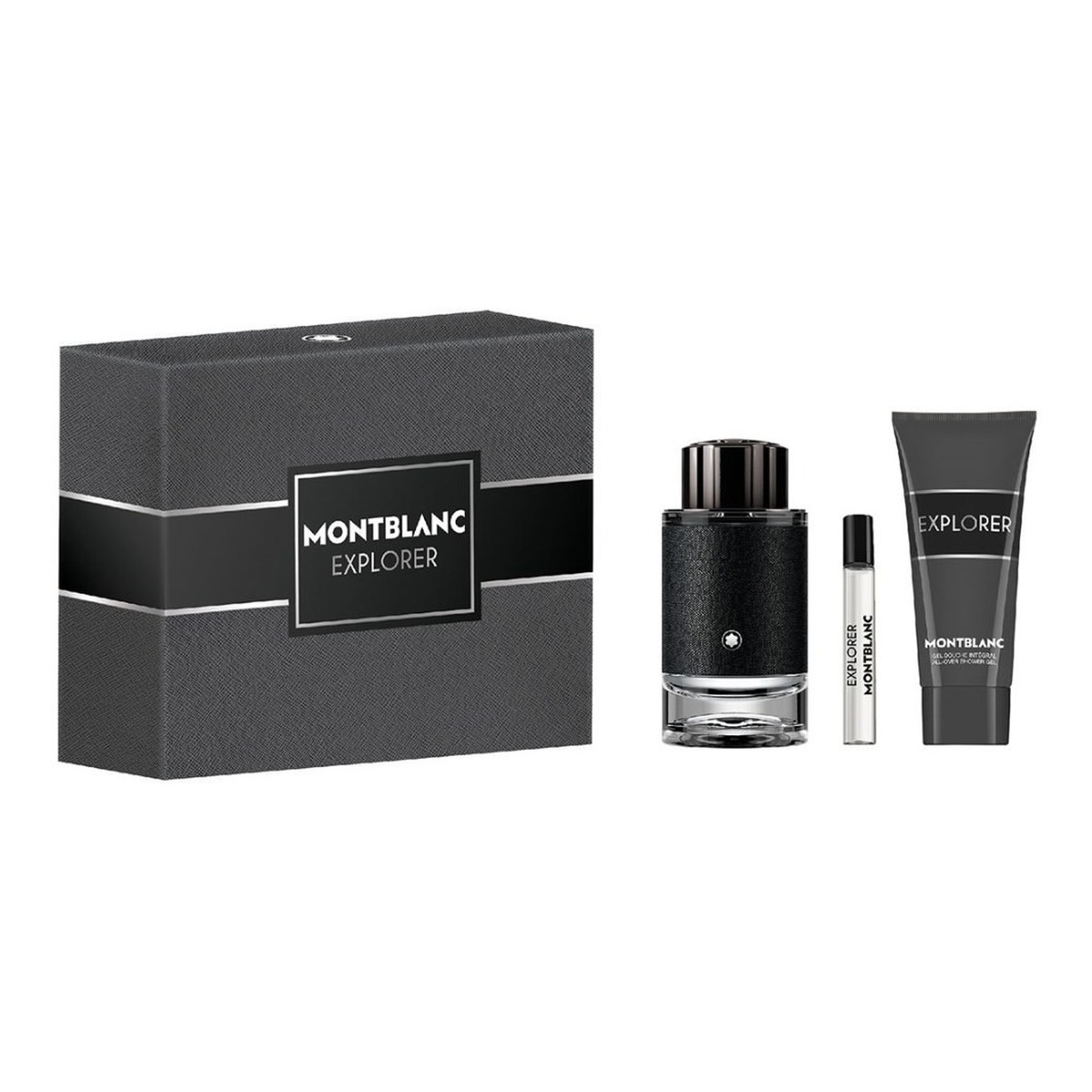 Mont Blanc Explorer Zestaw woda perfumowana spray 100ml + miniatura wody perfumowanej spray 7.5ml + żel pod prysznic 100ml