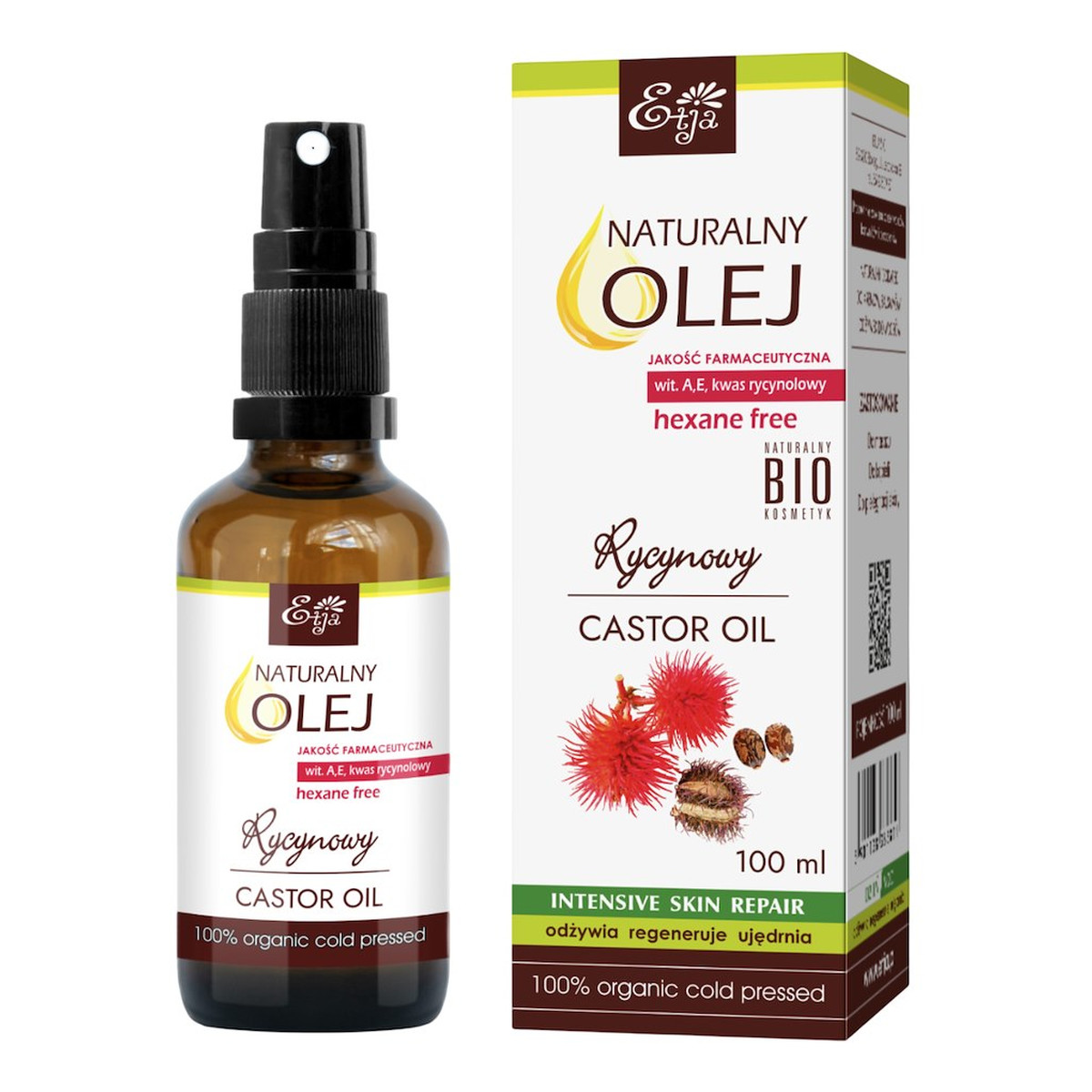 Etja Olej rycynowy BIO 100ml