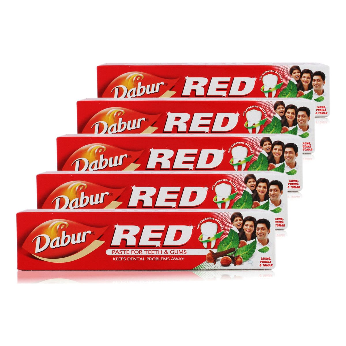 Dabur Red Pasta Do Zębów 5x100g
