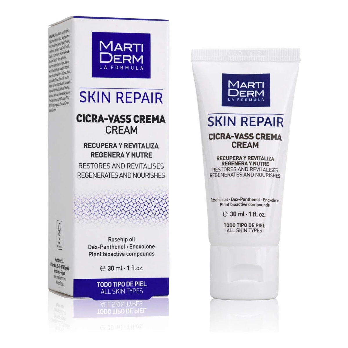 Martiderm Skin Repair Cicra-Vass krem naprawczy do twarzy 30ml