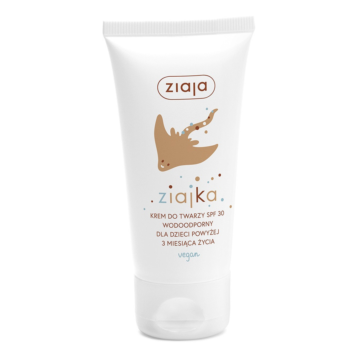 Ziaja Ziajka Krem do twarzy spf30 wodoodporny dla dzieci powyżej 3 miesiąca życia 50ml