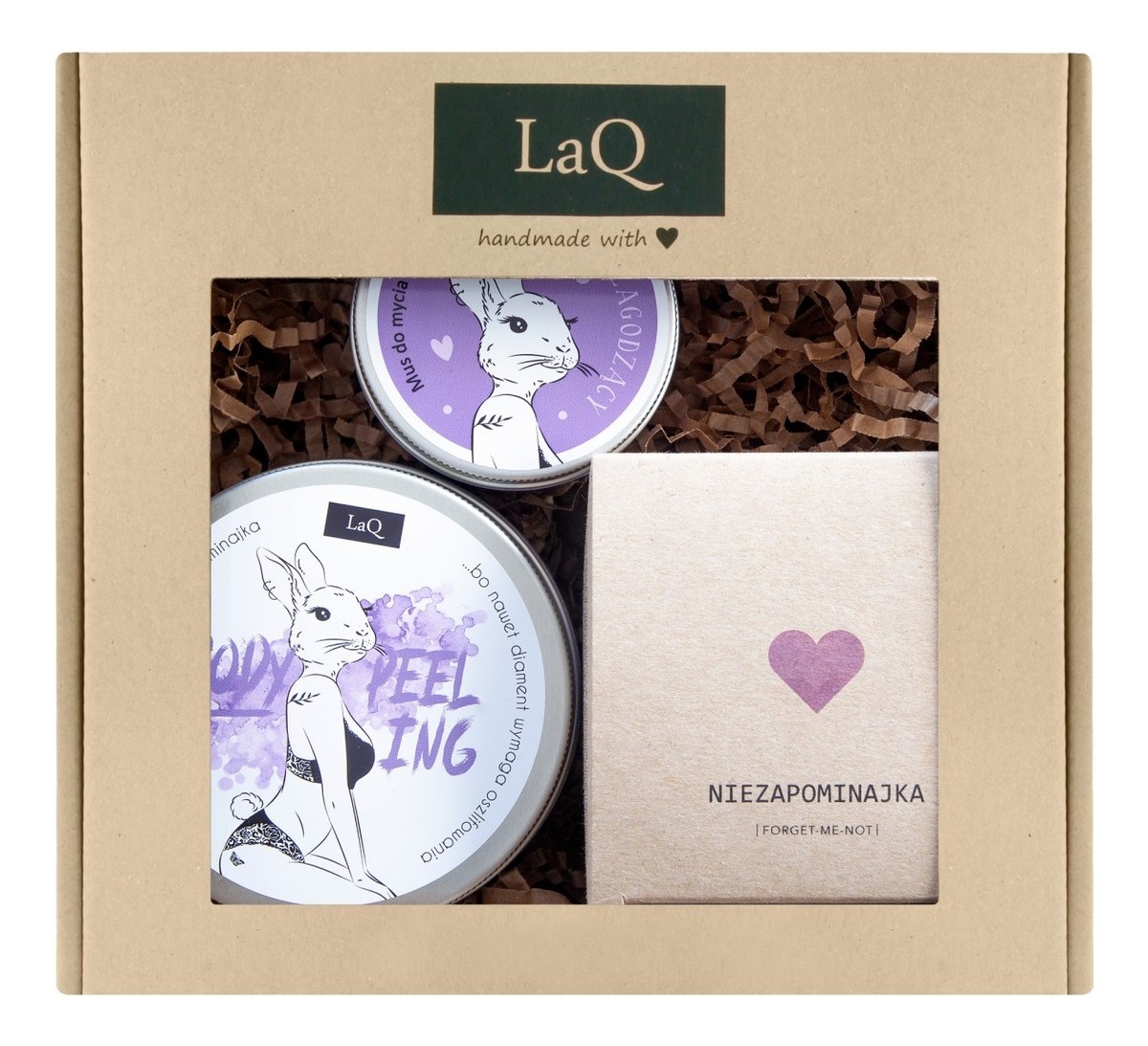 Zestaw peeling myjący 200ml + masło do ciała 200ml + mus do mycia twarzy 100ml