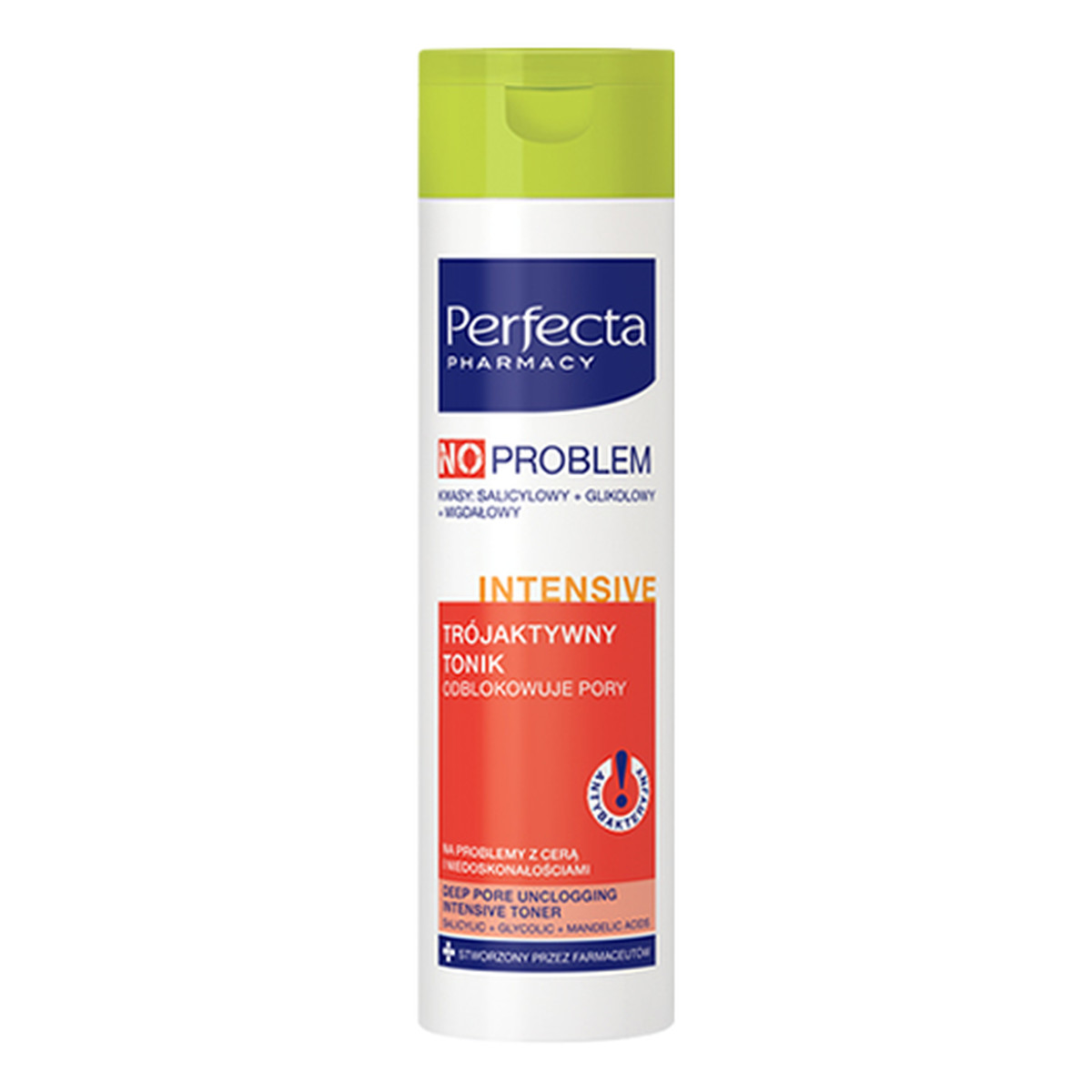 Perfecta No Problem Intensive Trójaktywny Tonik Odblokowujący Pory 200ml