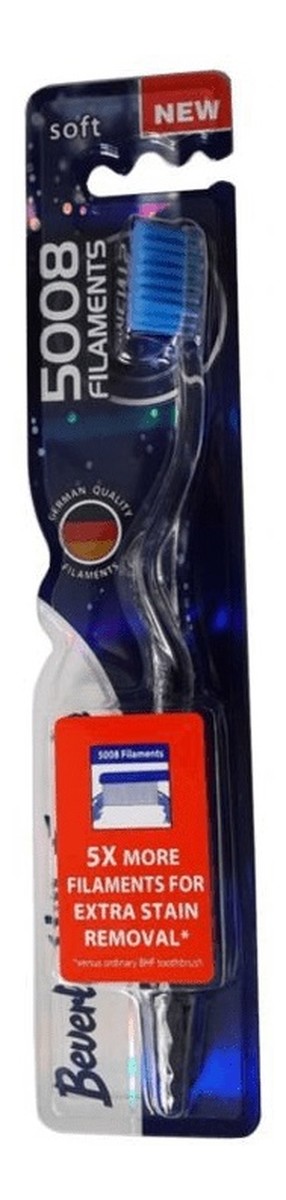 Formula 5008 filament multi-colour toothbrush szczoteczka do zębów soft