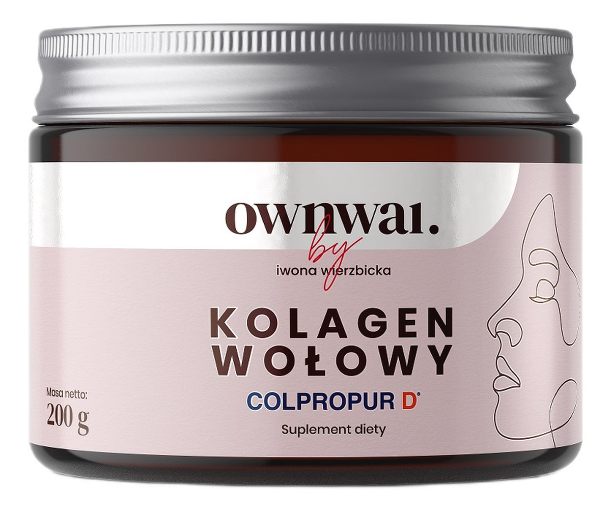 Kolagen wołowy suplement diety w proszku