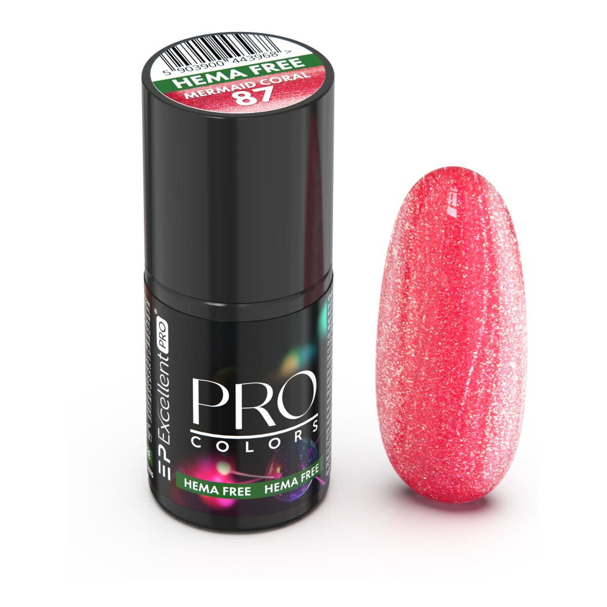 Excellent PRO Pro Colors Hema Free lakier hybrydowy 7g