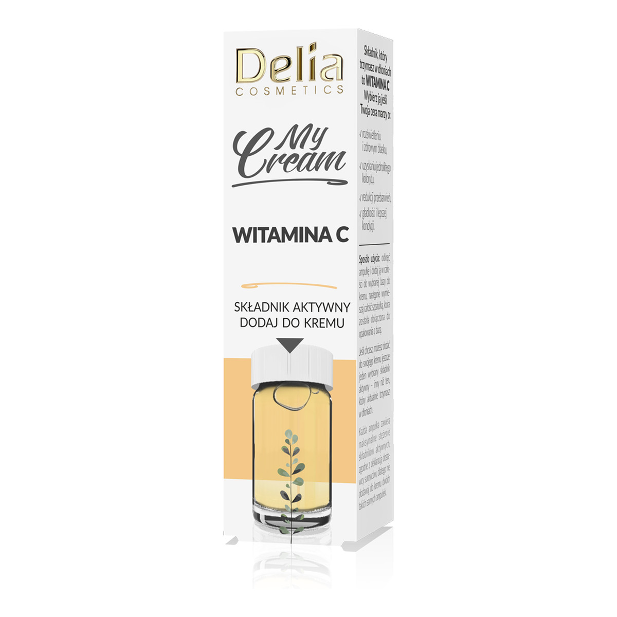 Delia My Cream Składnik aktywny Witamina C 5ml