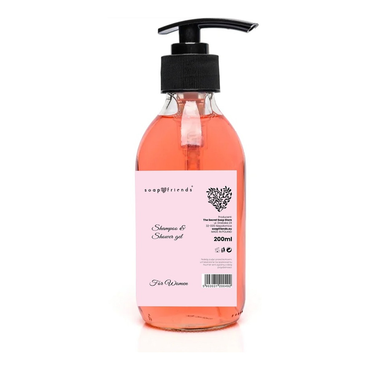 The Secret Soap Store Ekskluzywny szampon & Żel 2w1 dla kobiet 200ml