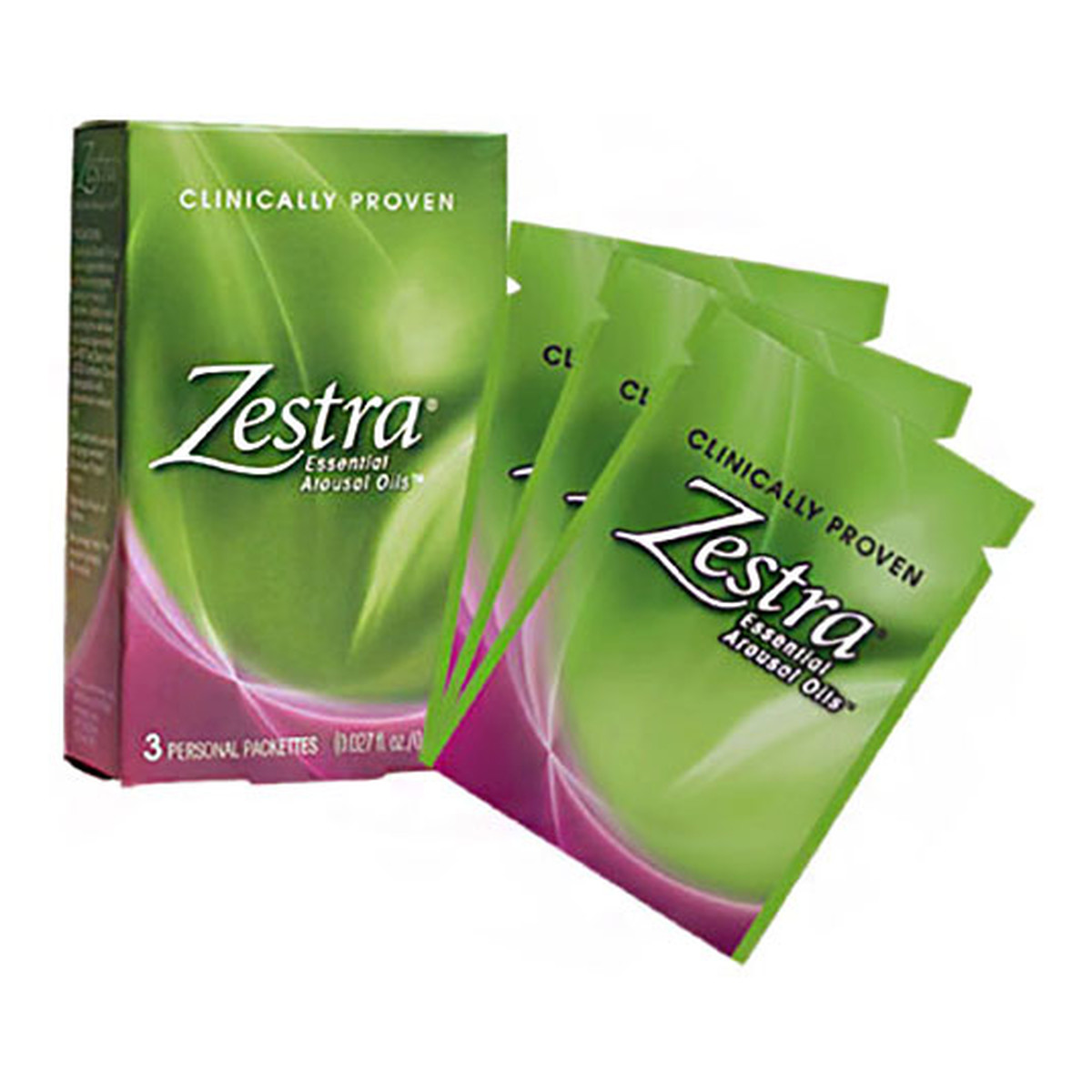Zestra Essential Arousal Oil olejek wzmacniający orgazm 3x0.8ml 2.4ml