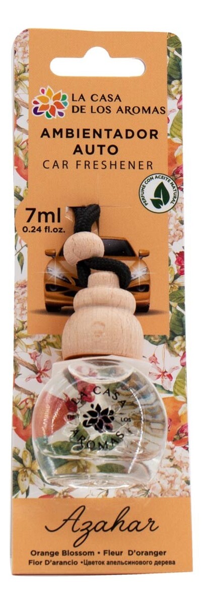 Car freshener odświeżacz do samochodu kwiat pomarańczy