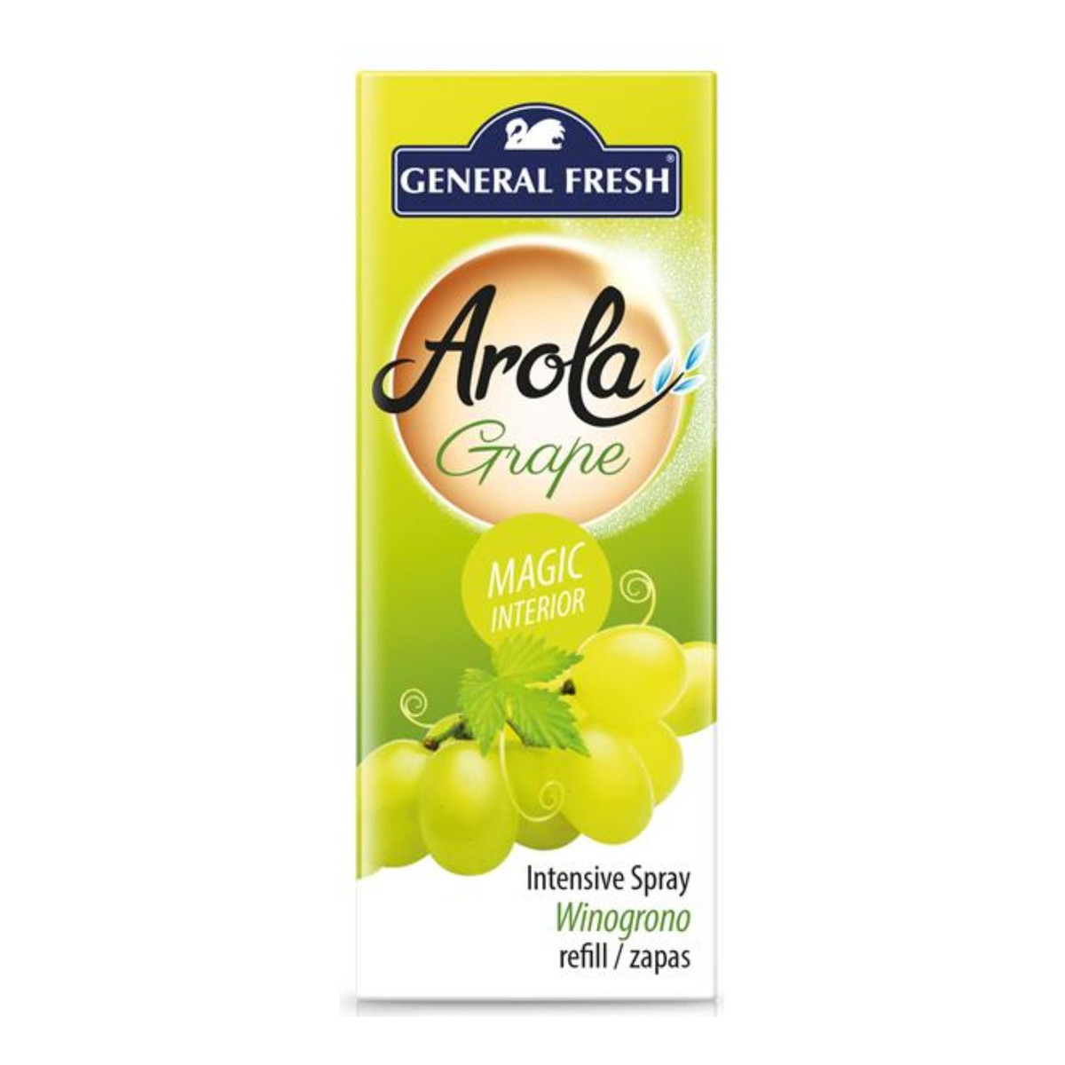 Arola General Fresh Zapas do Odświeżacza Powietrza Winogrono 40ml