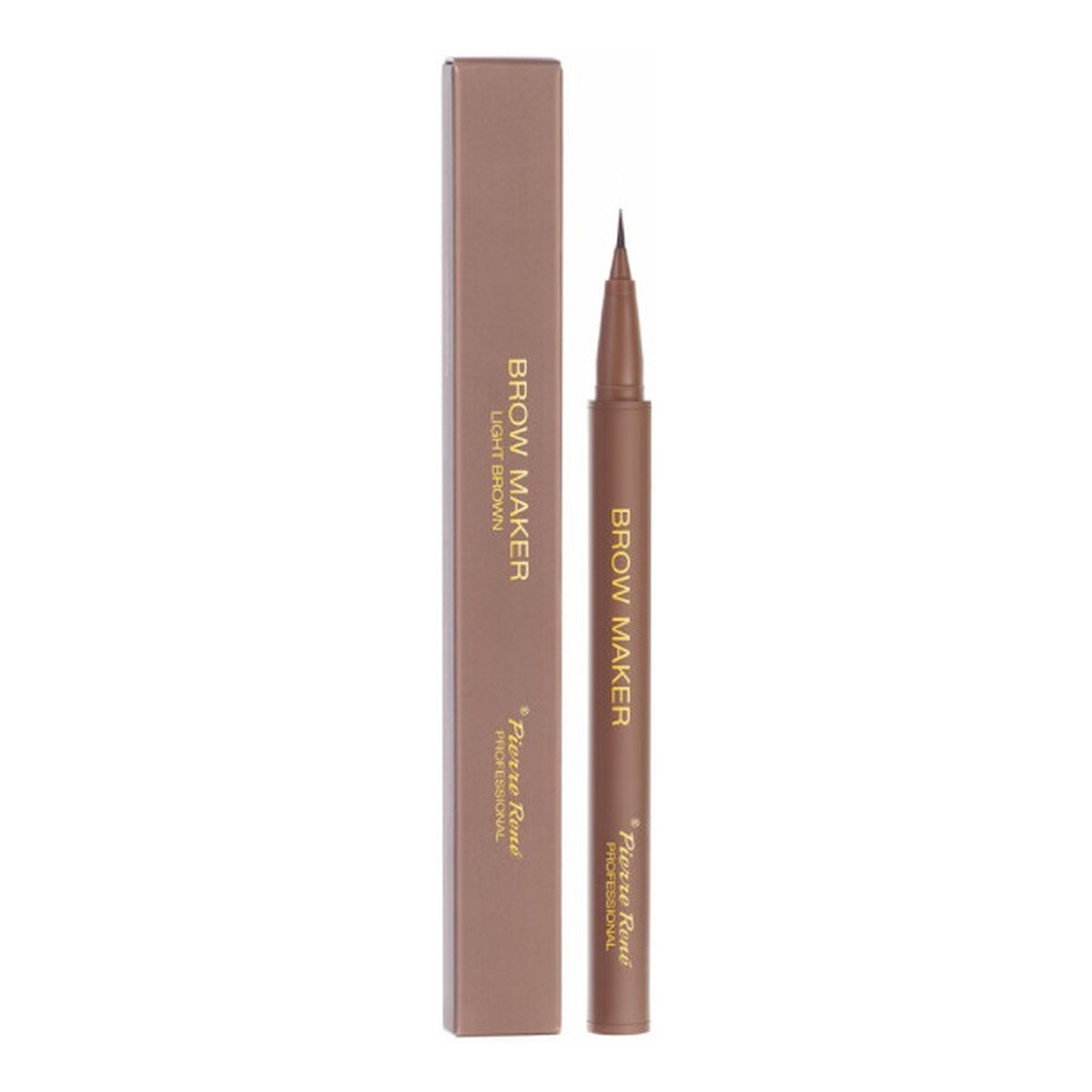 Pierre Rene Brow maker pisak do brwi light brown 0,5 g