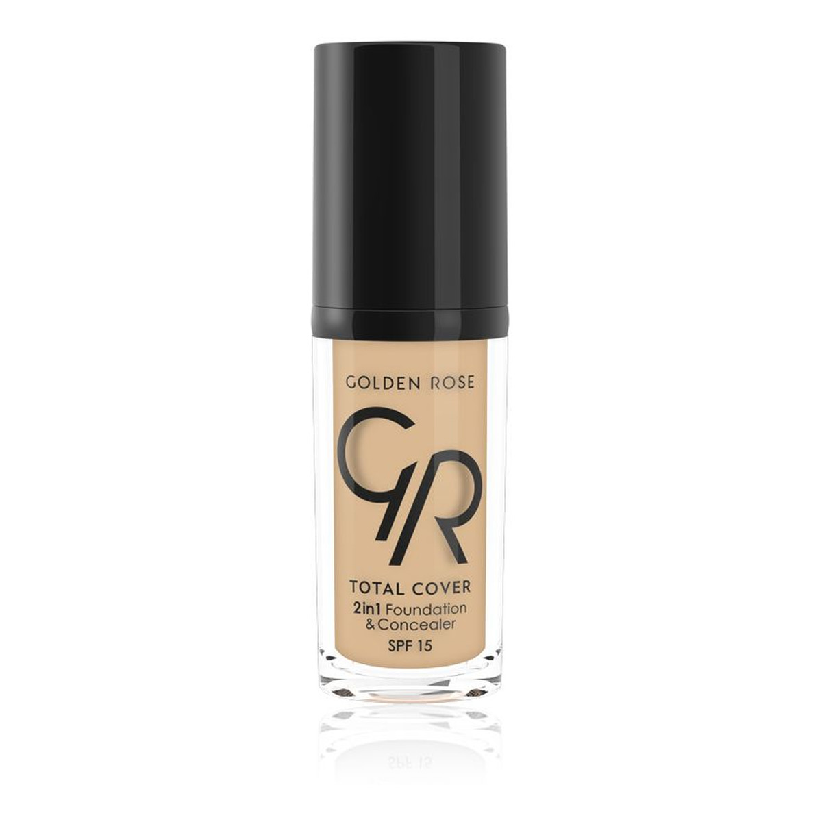 Golden Rose Total Cover 2 in 1 Foundation & Concealer Kryjący podkład i korektor do twarzy 2w1