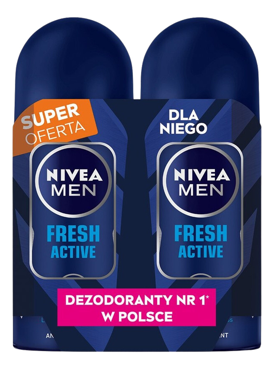 Antyperspirant w kulce Duo 2 x 50 ml