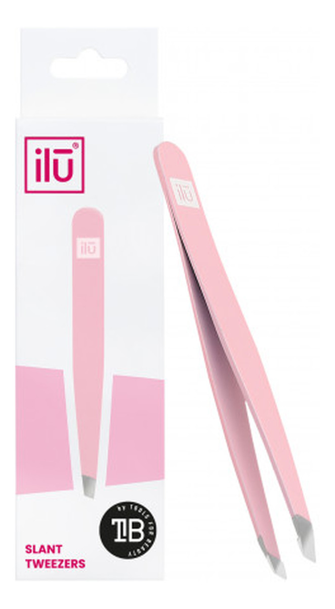 Pęseta, Różowa TWEEZERS SLANT PINK