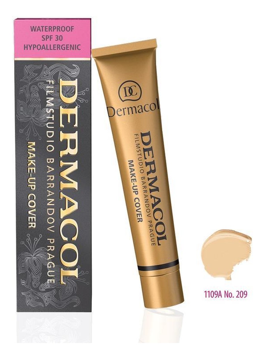 Wodoodporny Podkład Ekstremalnie Kryjący z SPF 30 (209)