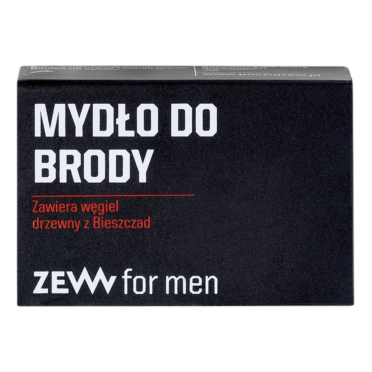 Zew For Men Mydło do brody dla mężczyzn zawiera Węgiel drzewny z Bieszczad 85ml