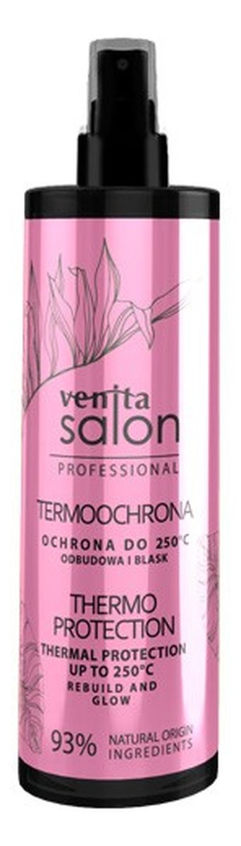 Salon professional spray stylizujący do włosów-termoochrona