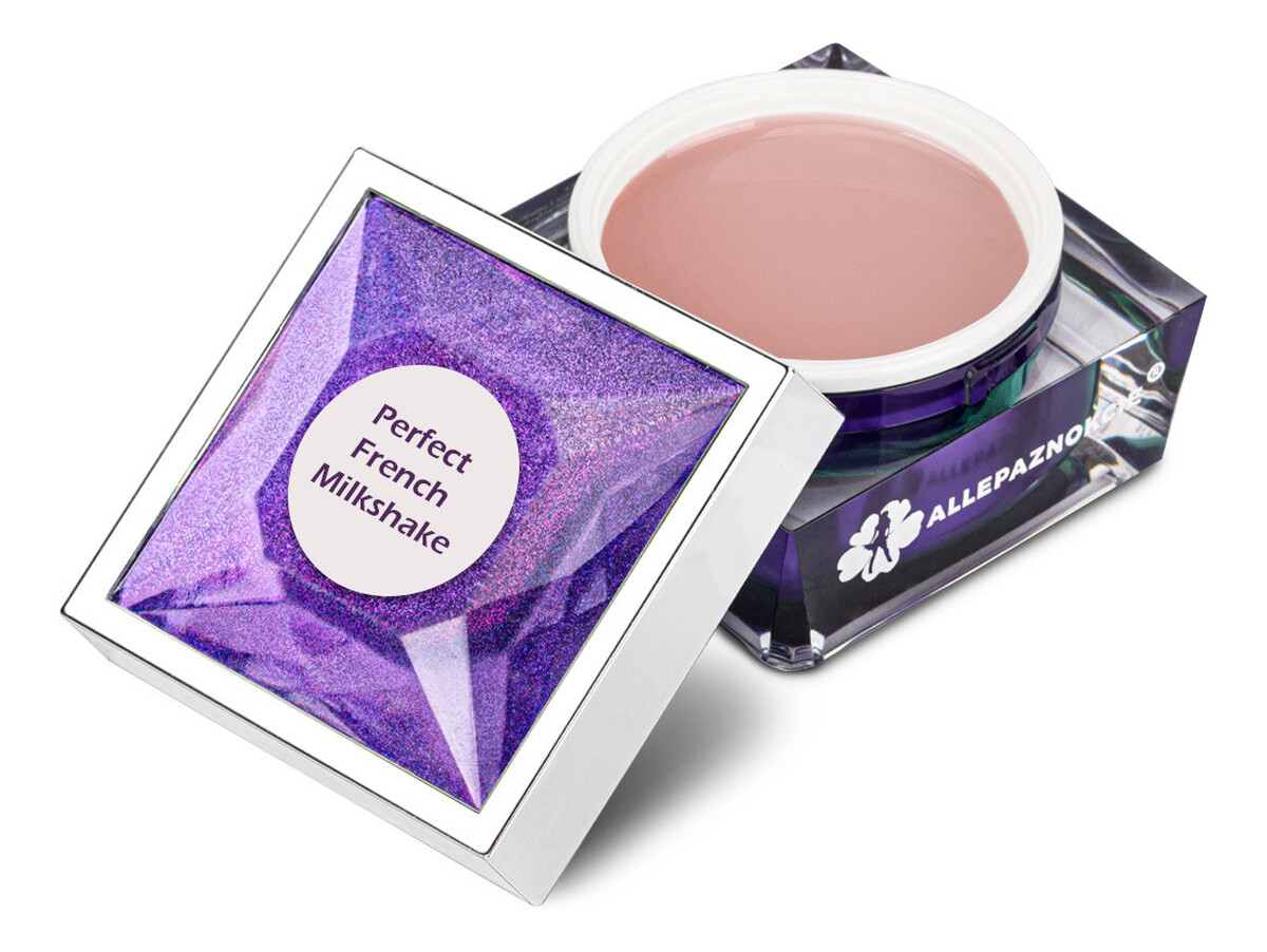 Żel budujący do paznokci samopoziomujący milkshake