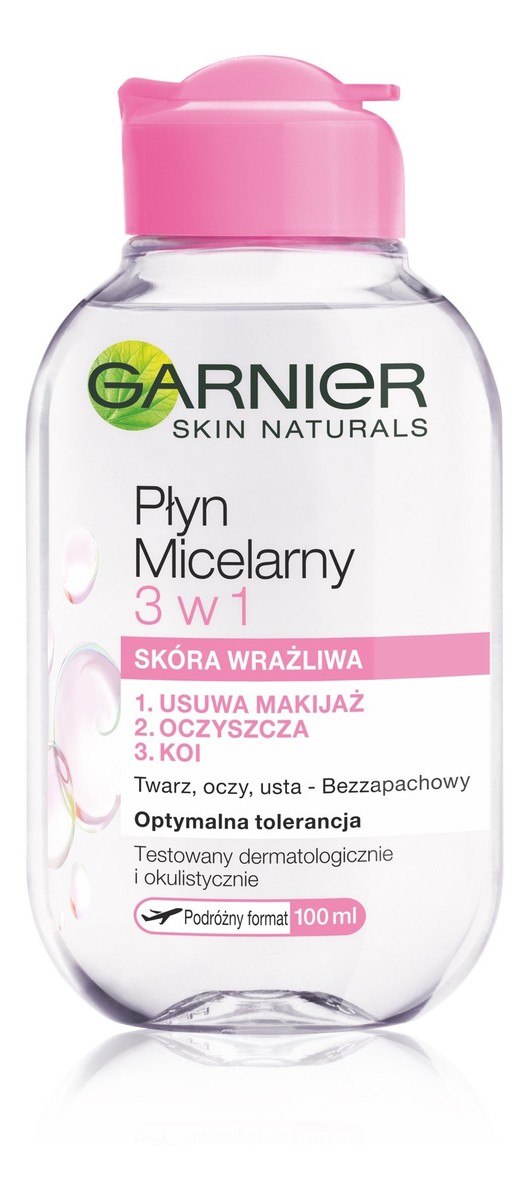 płyn micelarny 3w1 do skóry wrażliwej