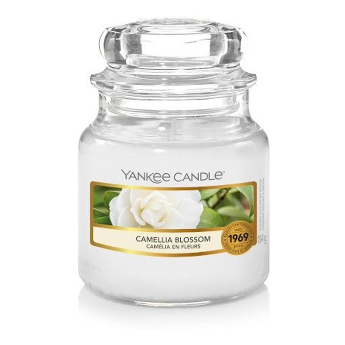 Yankee Candle Świeca zapachowa mały słój camellia blossom 104g