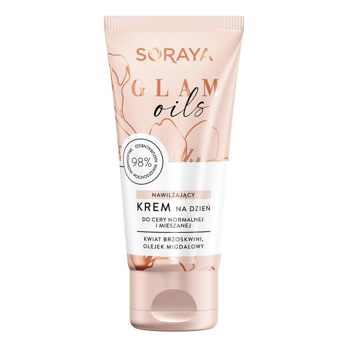 Soraya Glam Oils nawilżający Krem nawilżający na dzień - cera normalna i mieszana 50ml