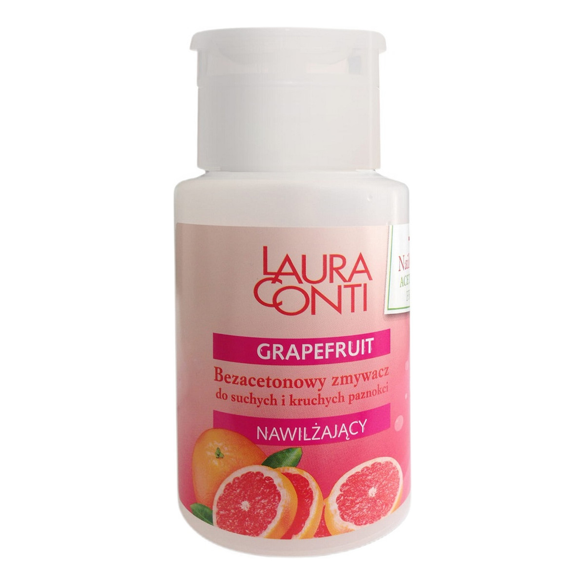 Laura Conti Bezacetonowy zmywacz do paznokci grejpfrut 150ml