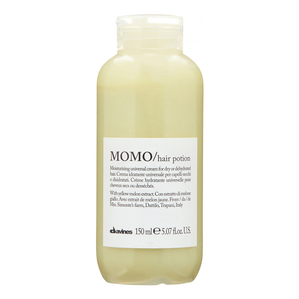 Davines Essential Haircare MOMO Hair Potion lekki Krem nawilżający do włosów 150ml