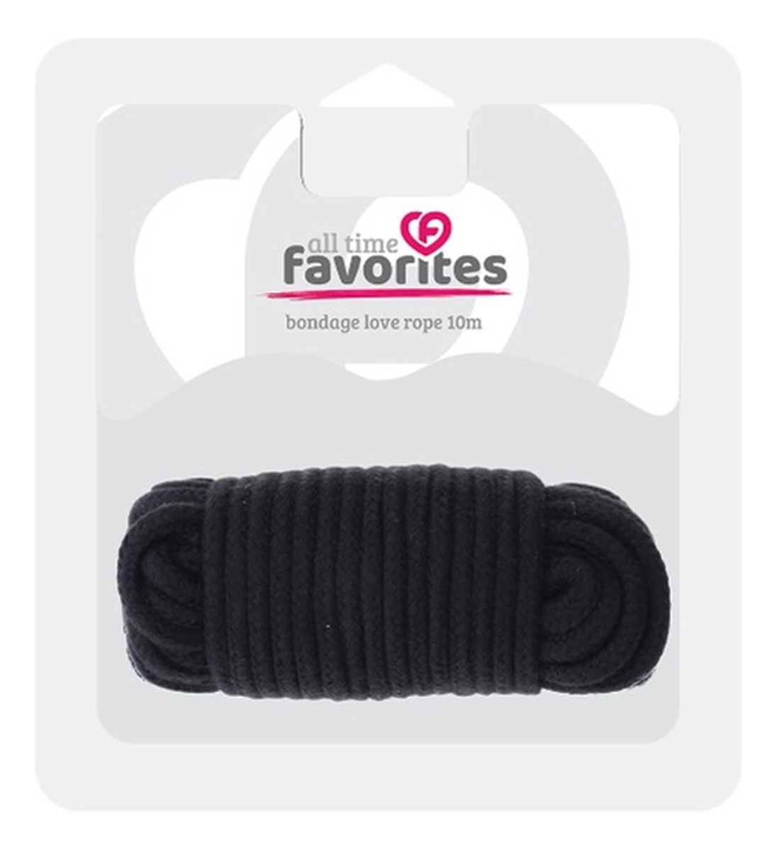 All time favorites love rope lina do krępowania black 10m