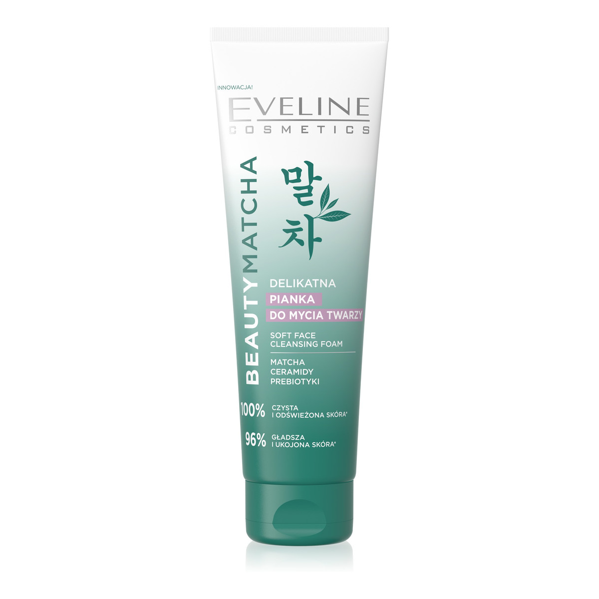 Eveline Beauty Matcha delikatna pianka do mycia twarzy 125ml